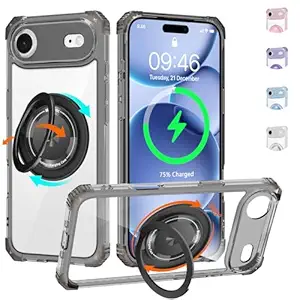 COVER TRANSPARENTE 17 PRO MAX, 360 ROTABLE 166-031